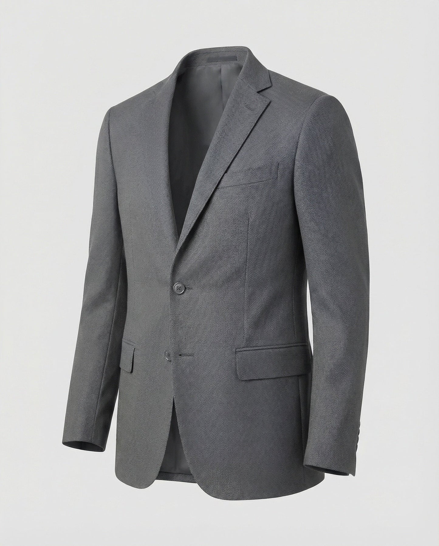 Herren Blazer Strukturstoff