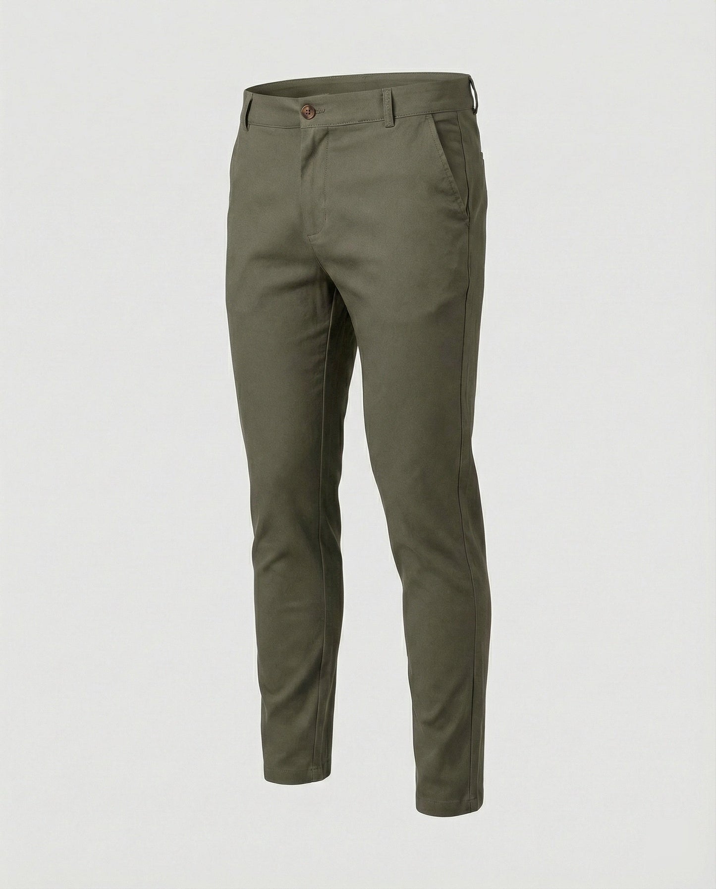 Herren Slim-Fit-Chinohose Elastisch