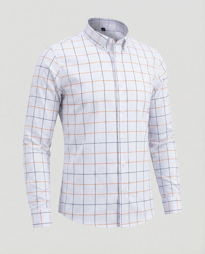 Herren Businesshemd Slim-Kentkragen