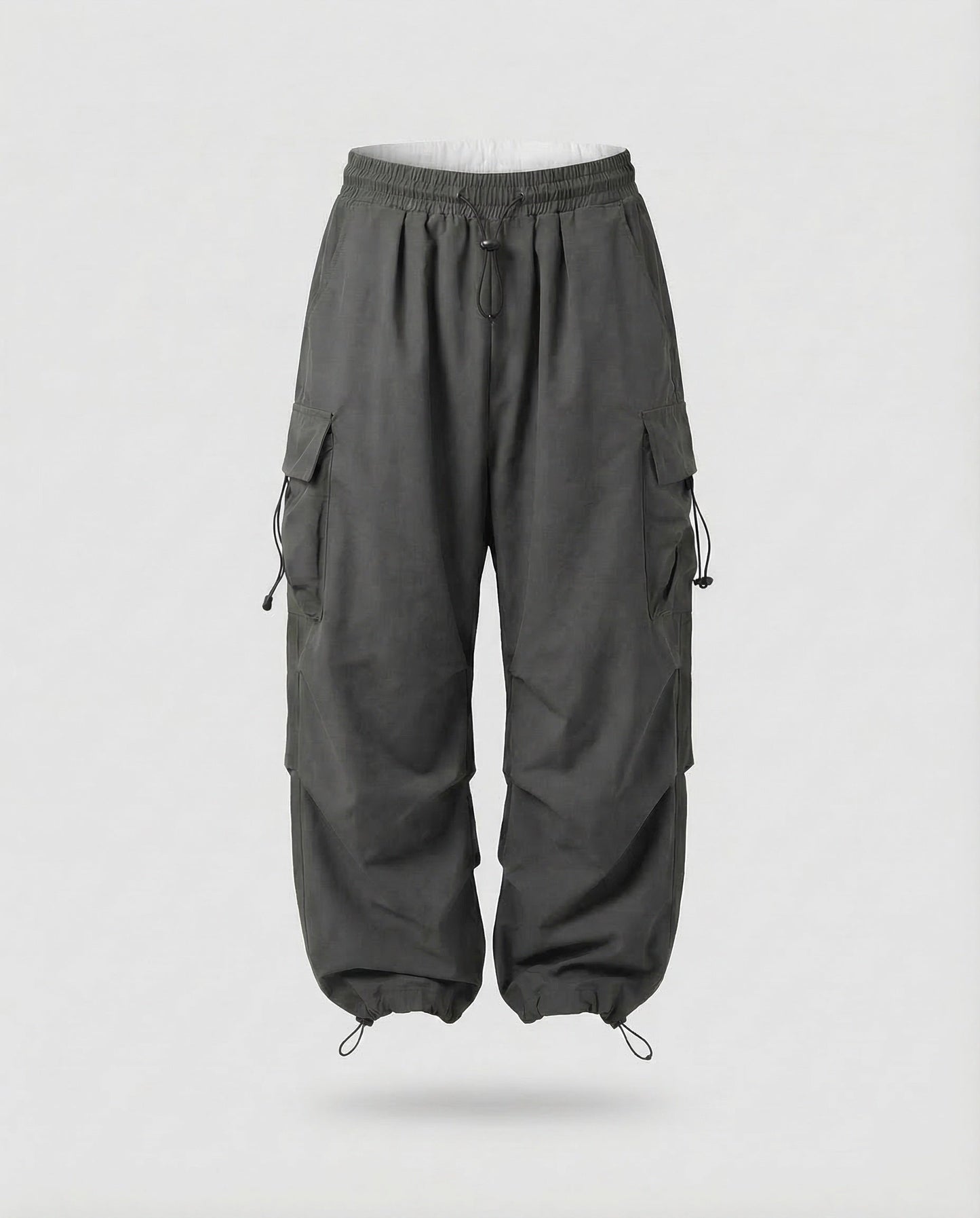 Damen Cargohose Leicht Bequem Weite Passform