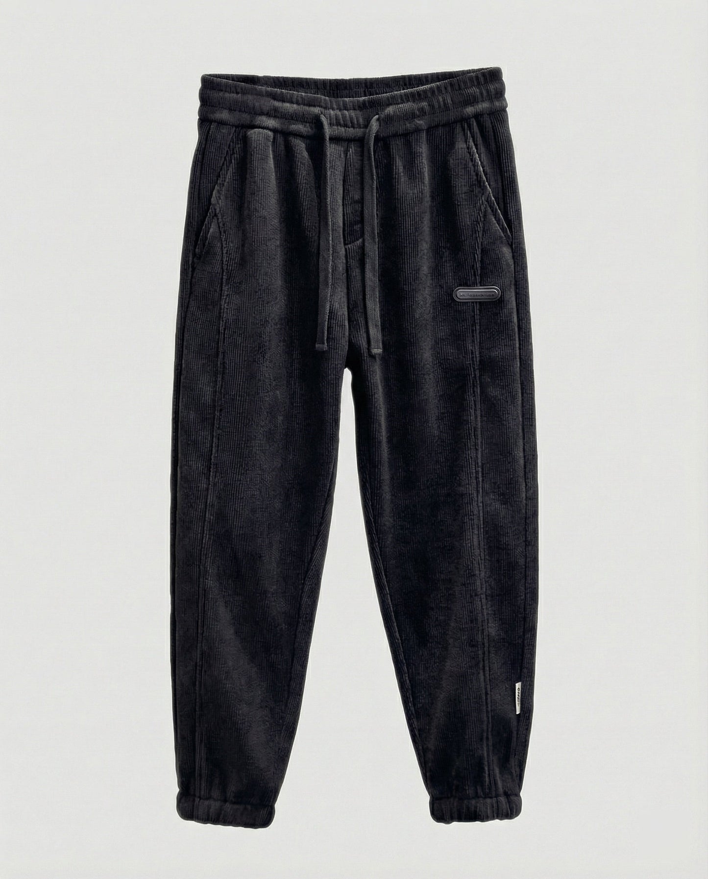Herren Jogginghose Gerippt Slim Fit