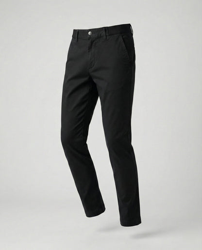Herren Chino Hose Körpernah Geschnitten Slimfit