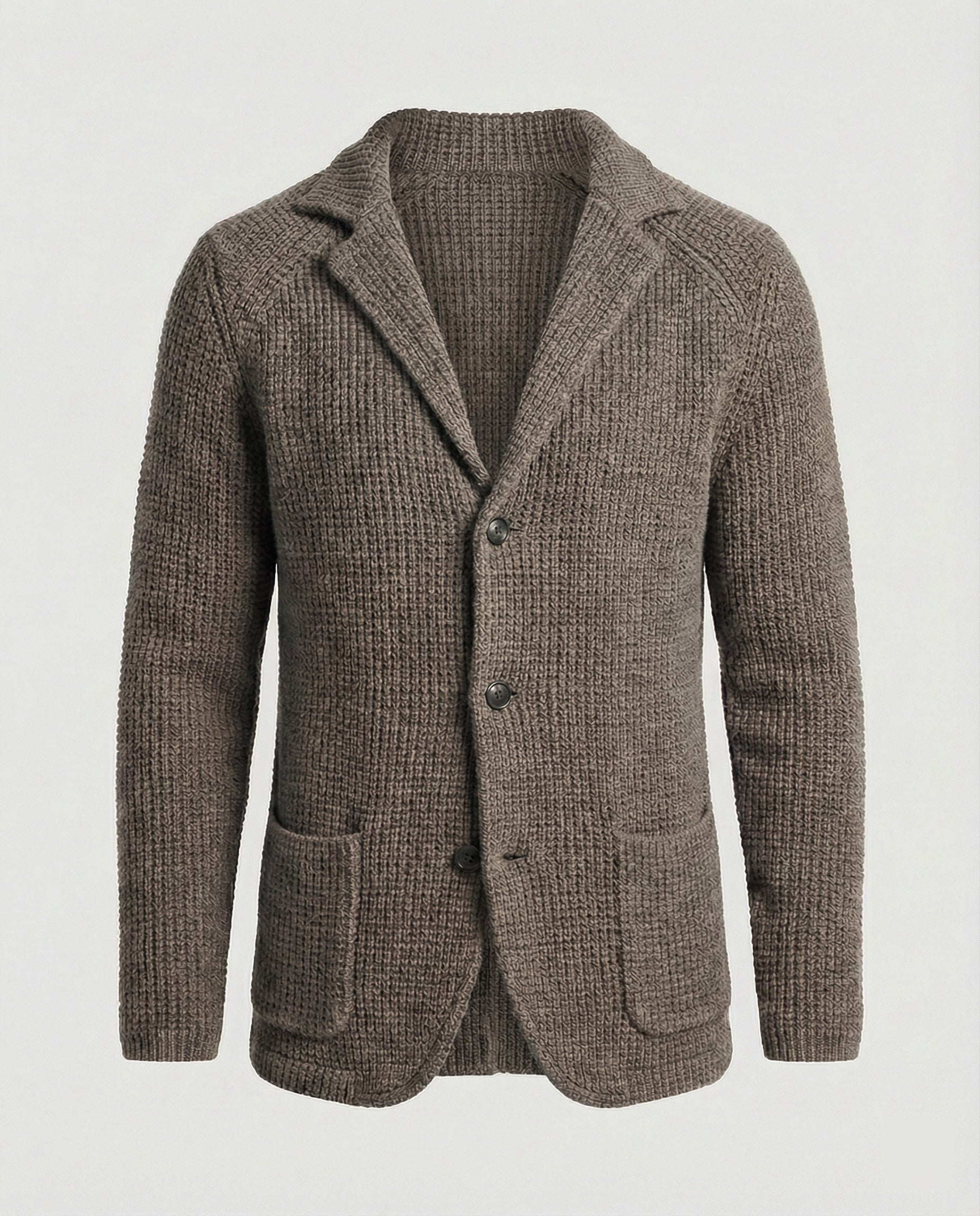 Herren Strickblazer Reverskragen - Norvielle