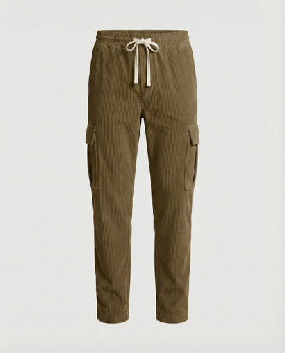 Herren Cargo-Hose Elastischer Bund Bequem