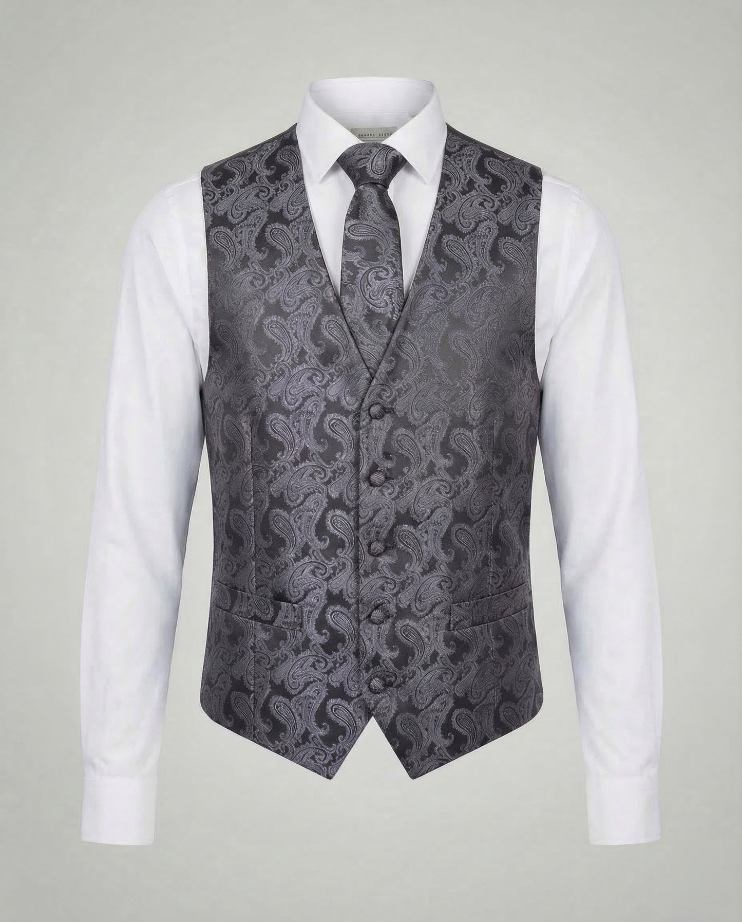 Herren Paisley Anzugweste Elegantes Design