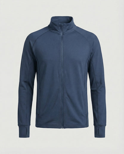 Herren Trainingsjacke Athletisch Mit Stehkragen - Norvielle