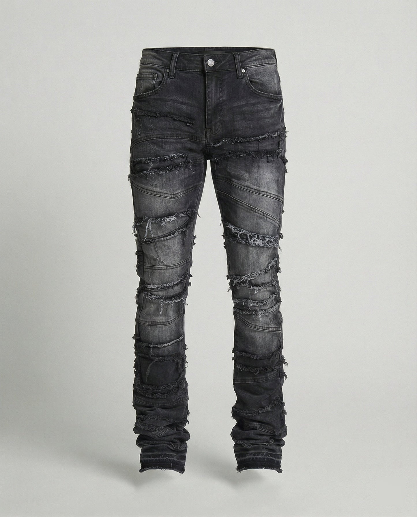 Herren Slimfit Destroyed Jeans - Norvielle