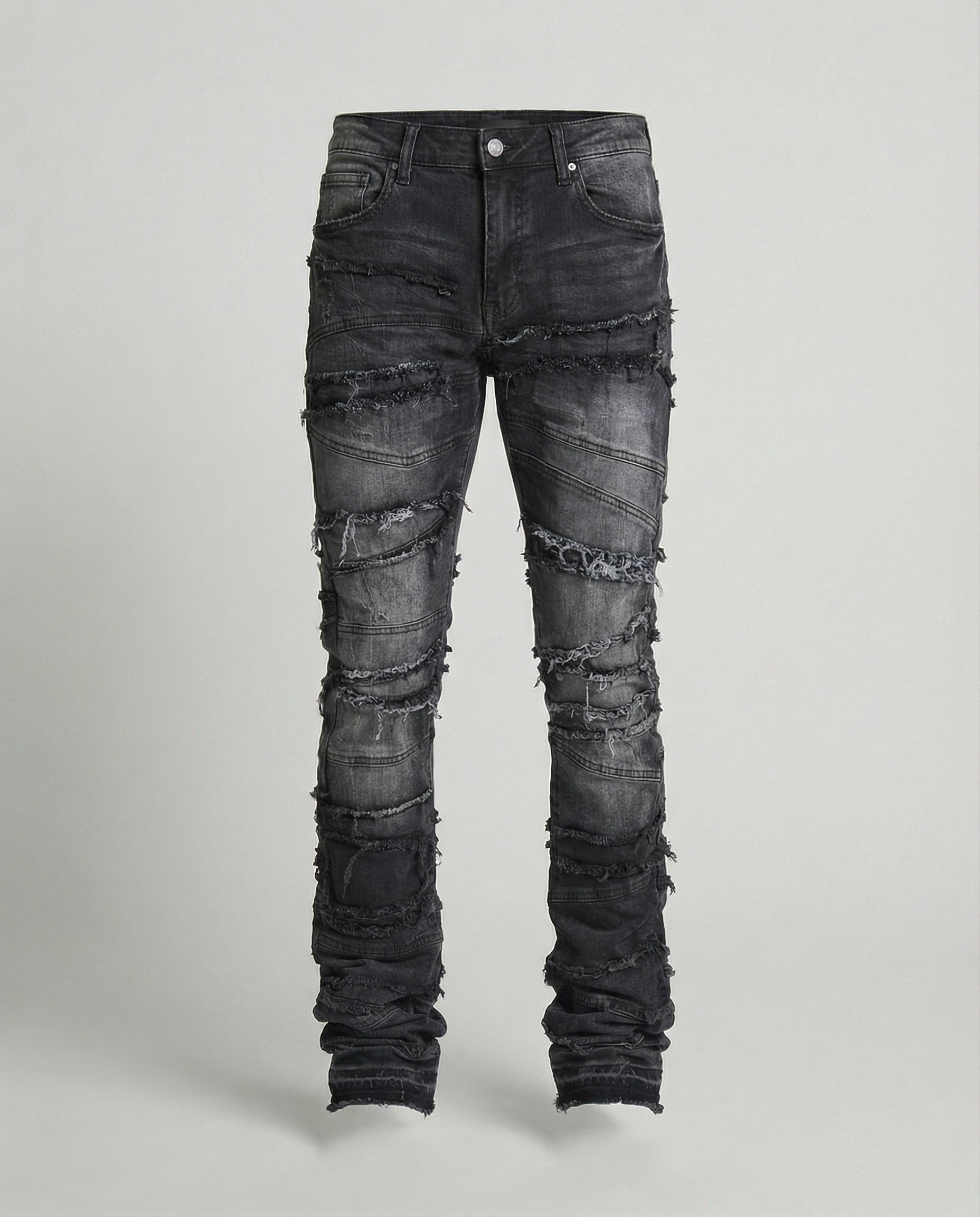 Herren Slimfit Destroyed Jeans - Norvielle