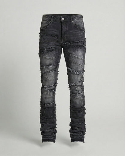Herren Slimfit Destroyed Jeans - Norvielle