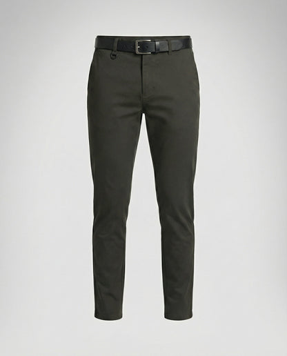 Herren Slim Fit Chinohose Bequem