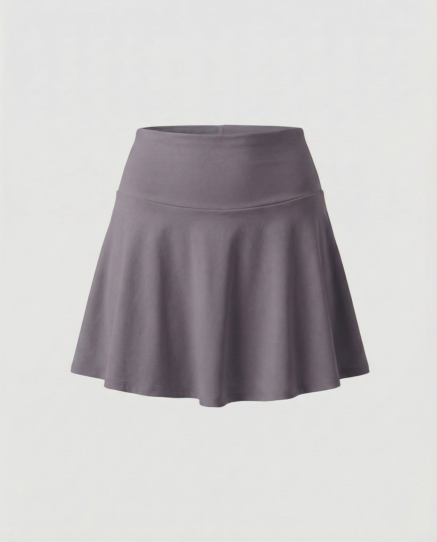 Damen Bade-Skort Hochgeschnitten Mit Seitentasche