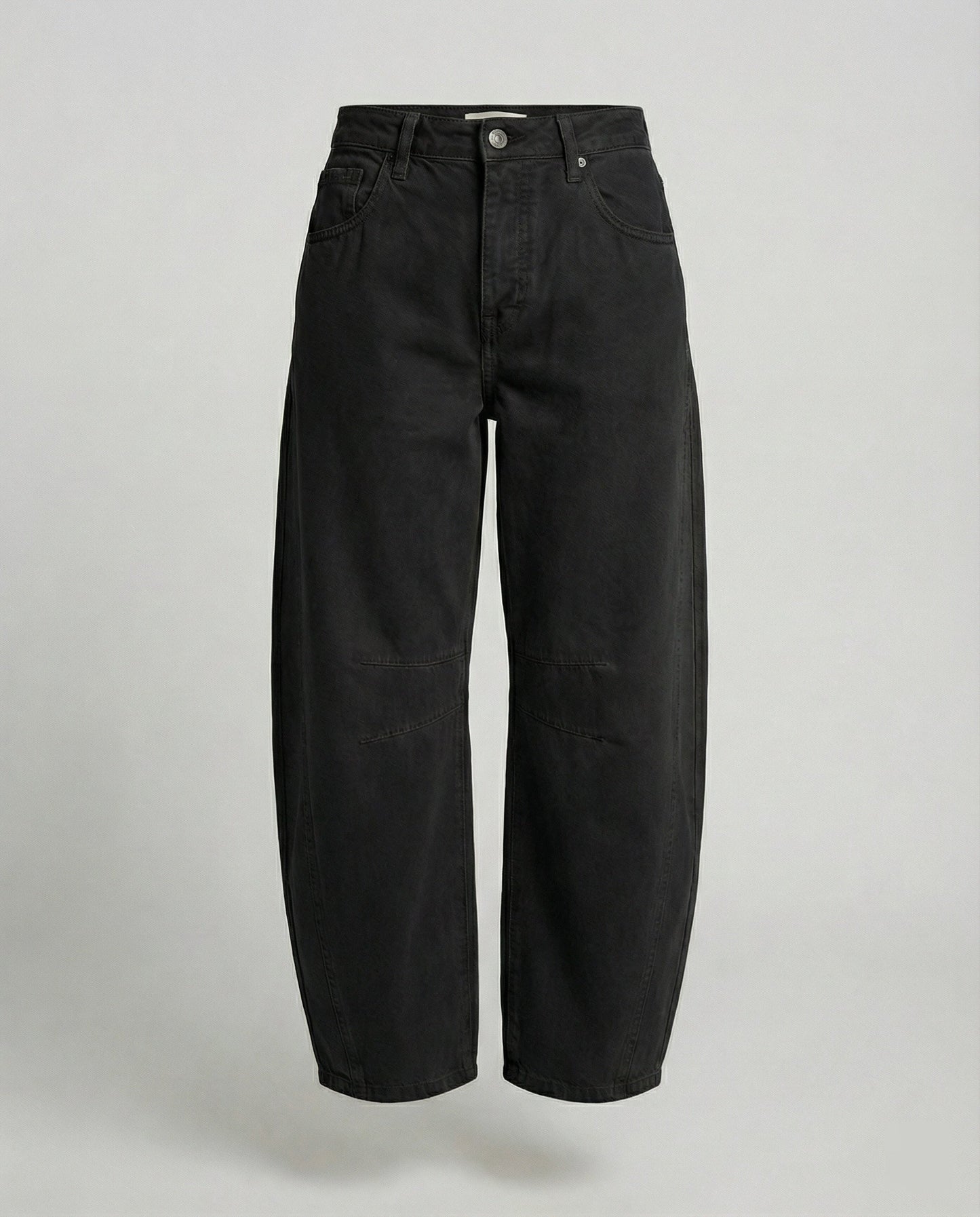 Damen Weitebein Jeans Hose Denim