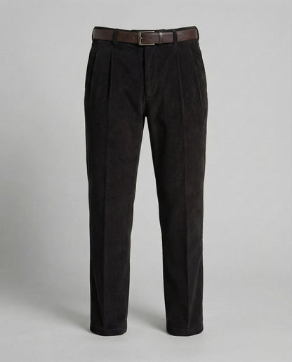 Herren Cordhose Feincord mit Gürtelschlaufen
