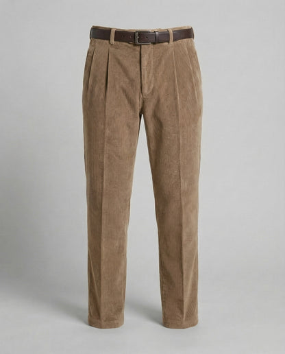 Herren Cordhose Feincord mit Gürtelschlaufen