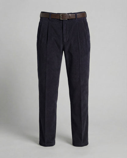 Herren Cordhose Feincord mit Gürtelschlaufen