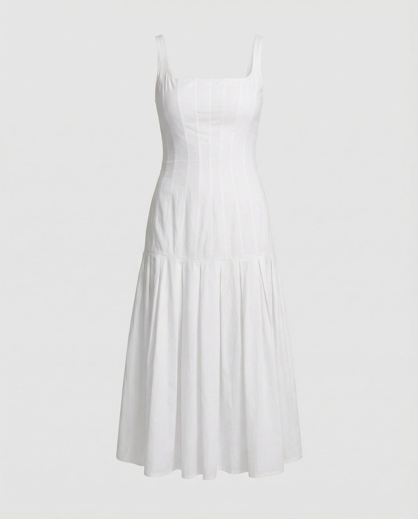 Damen Midikleid Eleganter Schnitt