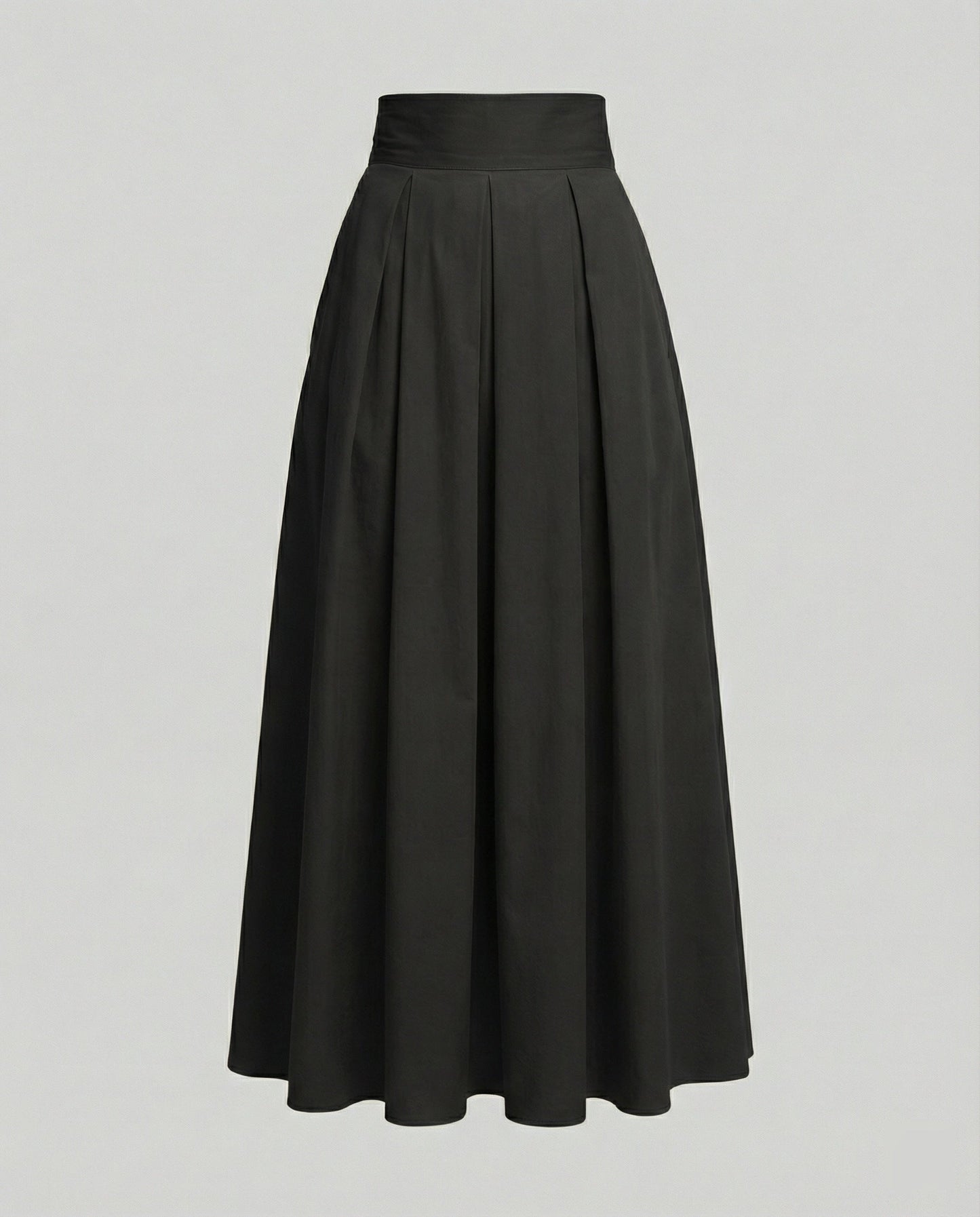Norvielle Damen Faltrock Elegantes Design