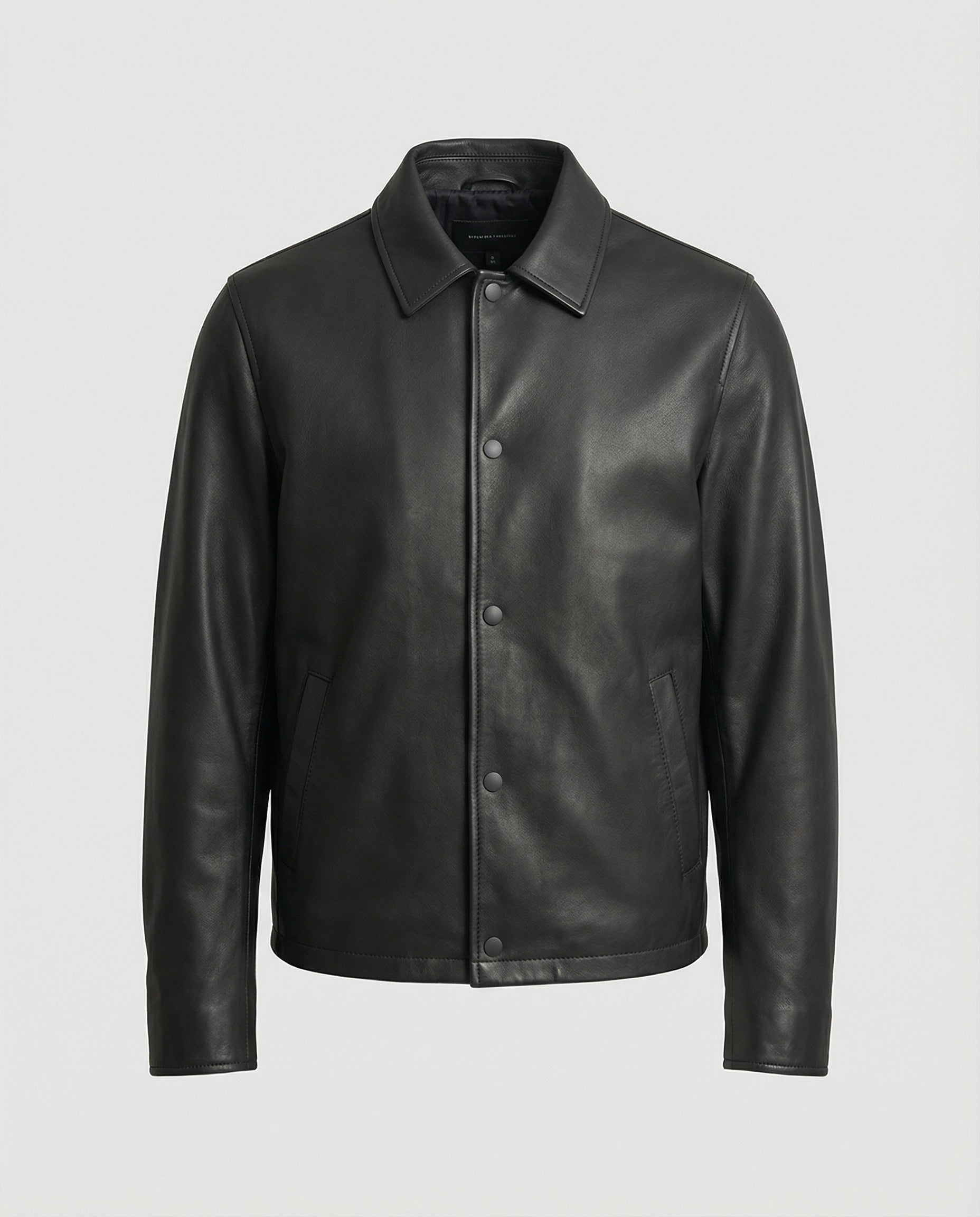 Herren Lederjacke Übergangsjacke Lederoptik - Norvielle