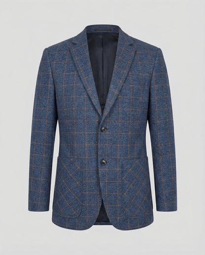 Herren Slim-Fit Karosakko Business - Norvielle