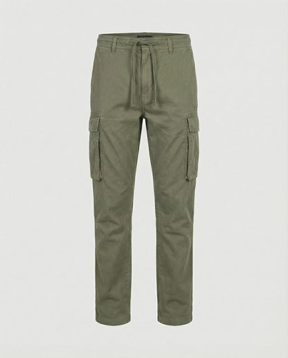 Herren Sommer Cargohose Flexibel Beige
