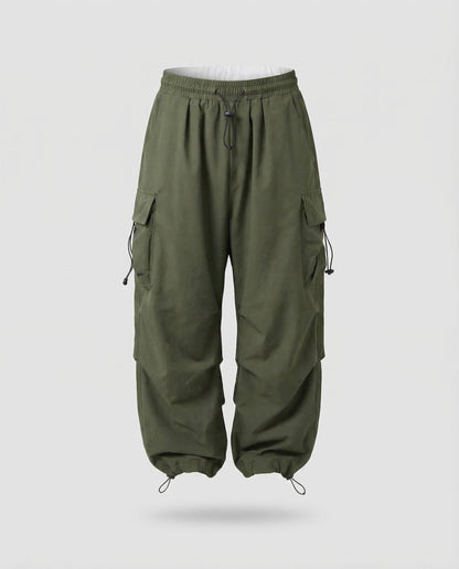 Damen Cargohose Leicht Bequem Weite Passform - Norvielle