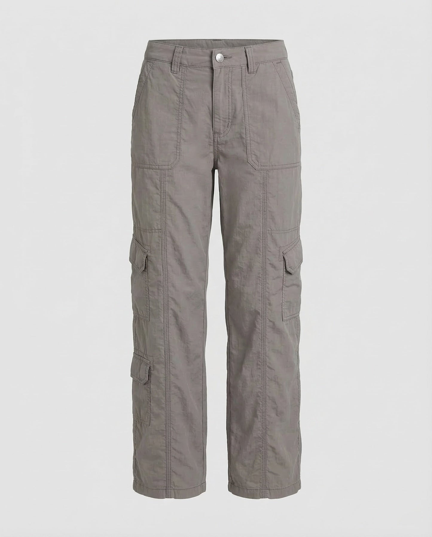 Damen Cargohose Tiefes Bein Ziernähte - Norvielle