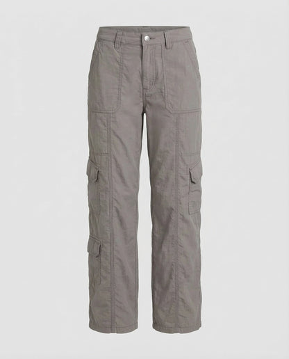 Damen Cargohose Tiefes Bein Ziernähte - Norvielle