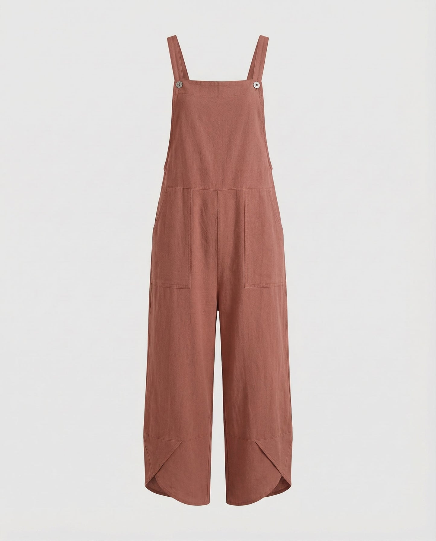 Latzhose Damen Leicht Sommer Beige