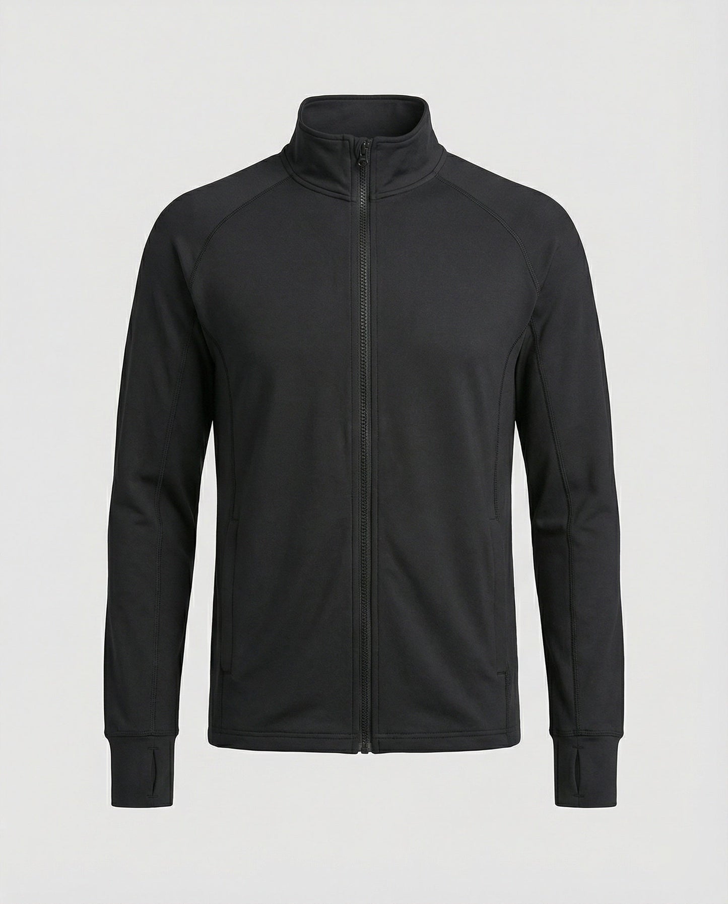 Herren Trainingsjacke Athletisch Mit Stehkragen