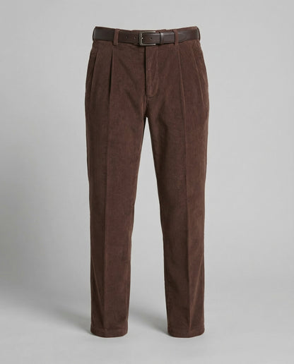 Herren Cordhose Feincord mit Gürtelschlaufen