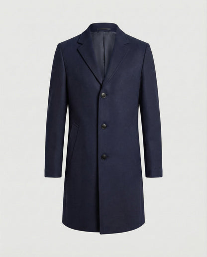 Herren Wolltrenchcoat Elegant