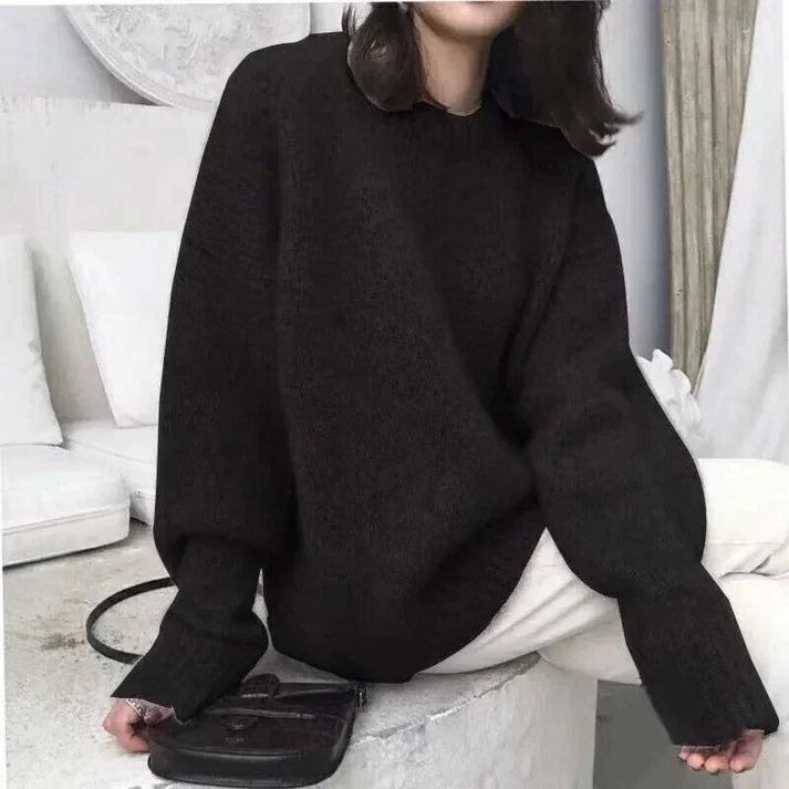 Norvielle Damen Pullover Locker Sitzend