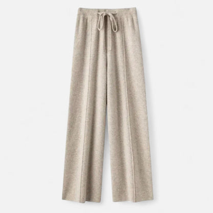 Damen Loungehose Locker Geschnittene Baumwolle Bequem - Norvielle