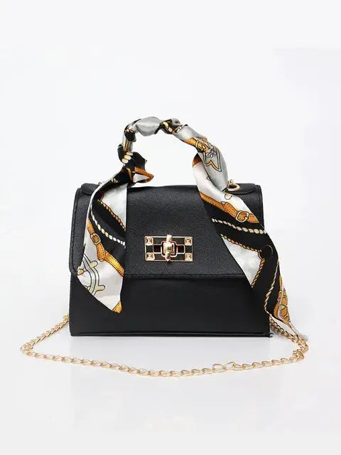Damen Handtasche Schal-Detail - Eveloria