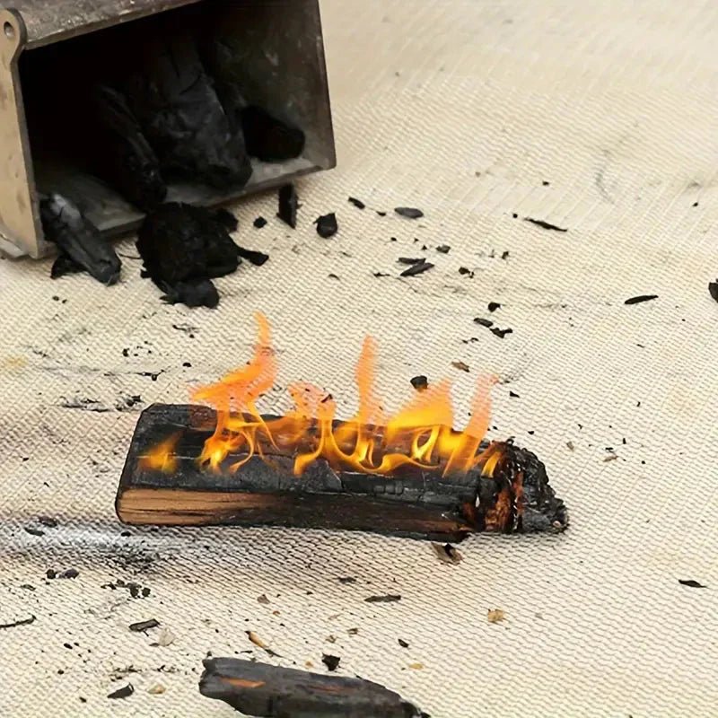 Hitzebeständige Faltbare BBQ-Schutzmatte bis 800°C