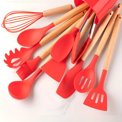 Silikon Kochlöffel Set