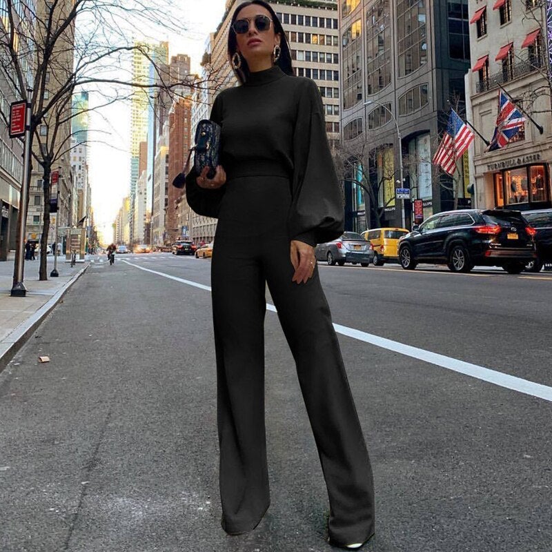 Norvielle Damen Jumpsuit Stilvoll - Norvielle