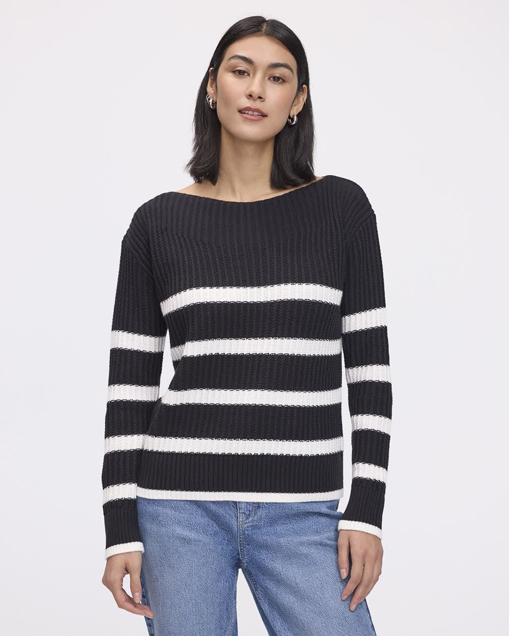 Norvielle Damen Pullover Langärmlig Modern