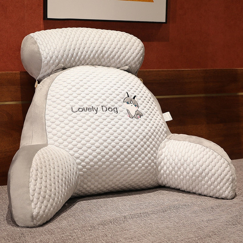 Rückenstützkissen Rückenunterstützung Lese-Kissen für Bett und Sofa - Norvielle