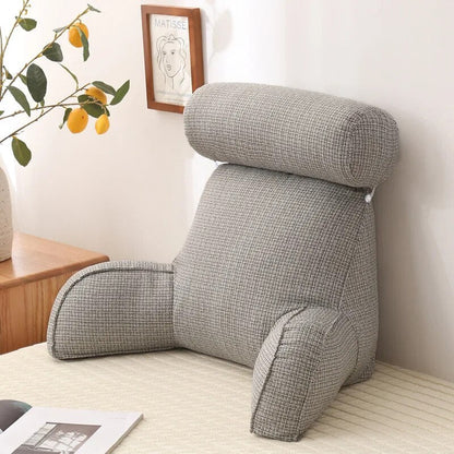 Rückenstützkissen Lesekissen für Bett und Sofa mit Armlehnen