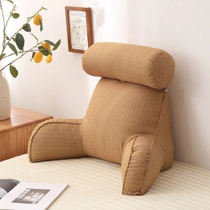 Rückenstützkissen Lesekissen für Bett und Sofa mit Armlehnen