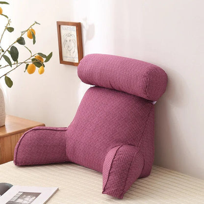 Rückenstützkissen Lesekissen für Bett und Sofa mit Armlehnen