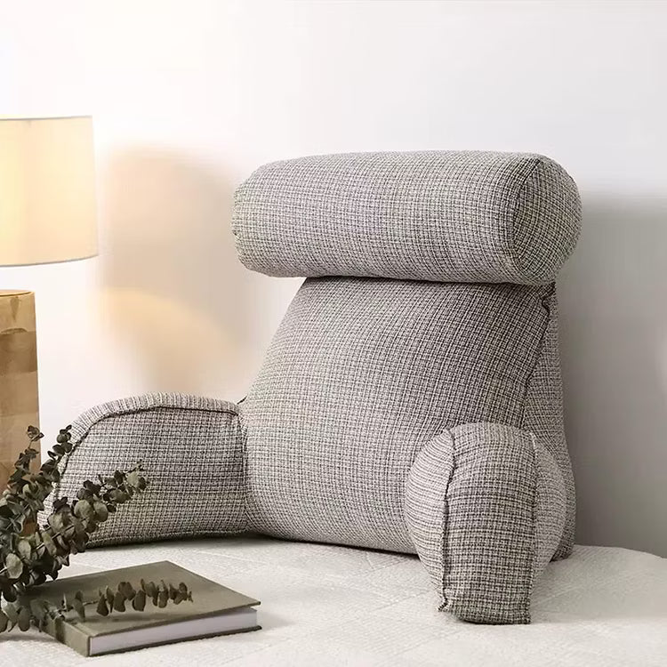 Rückenstützkissen Lesekissen für Bett und Sofa mit Armlehnen