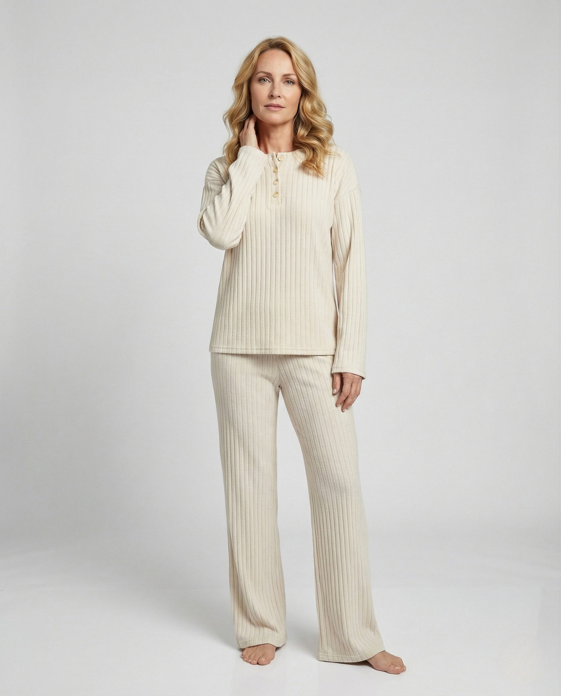 Damen Jersey-Anzug Relaxed Fit - Norvielle