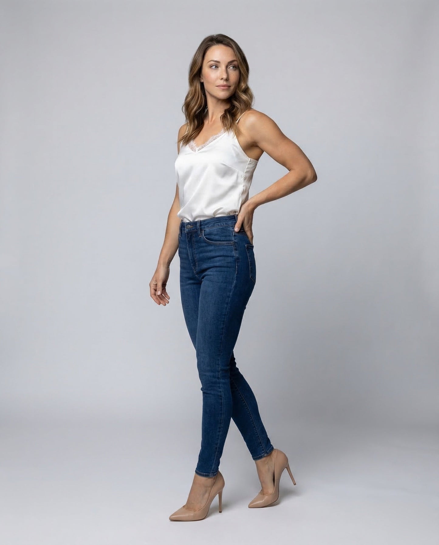 Damen Camisole Spitze Elegant wird zu: Damen Spitzen-Camisole Elegant - Norvielle