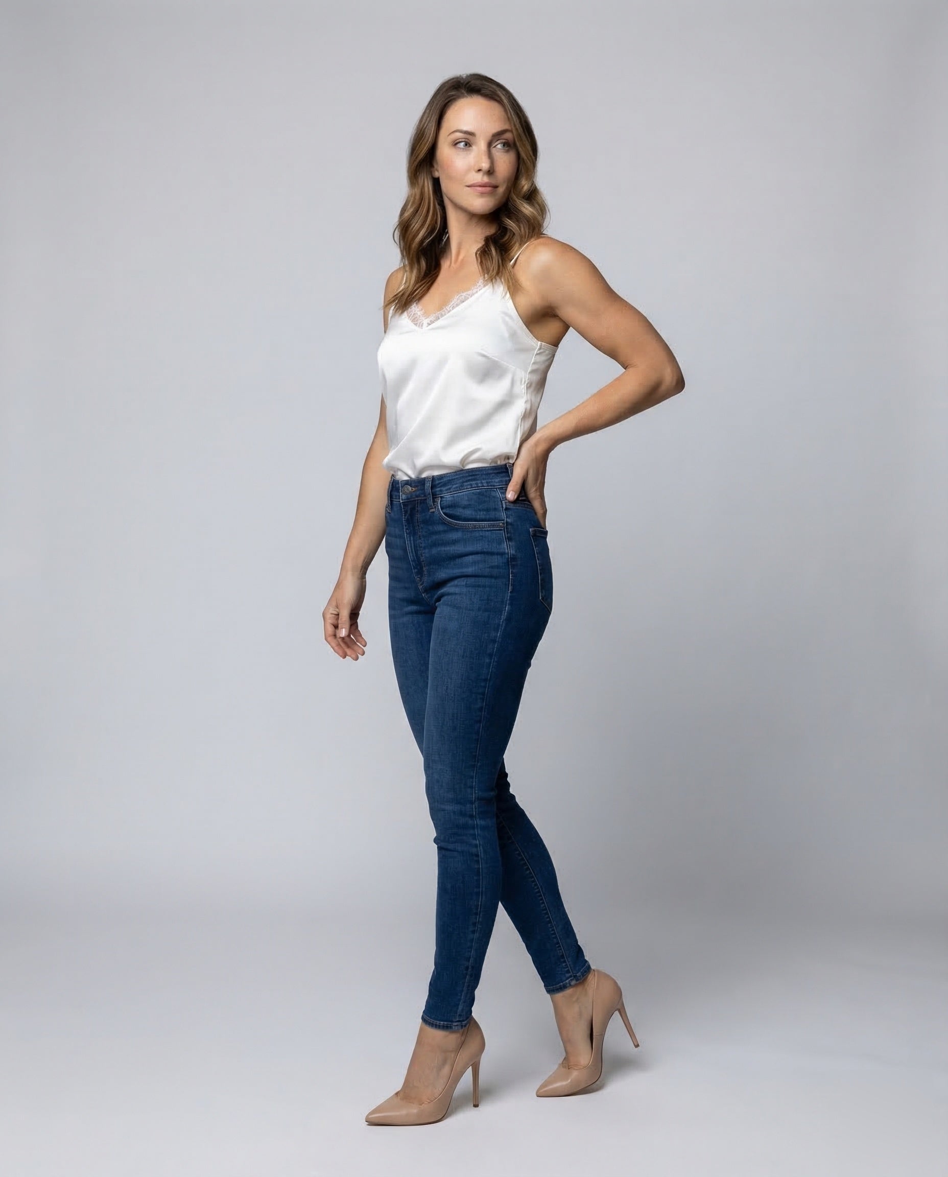 Damen Camisole Spitze Elegant wird zu: Damen Spitzen-Camisole Elegant - Norvielle