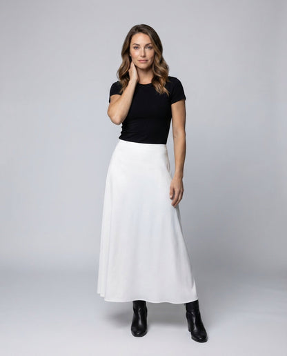 Damen Maxirock Chiffon Fließend - Norvielle