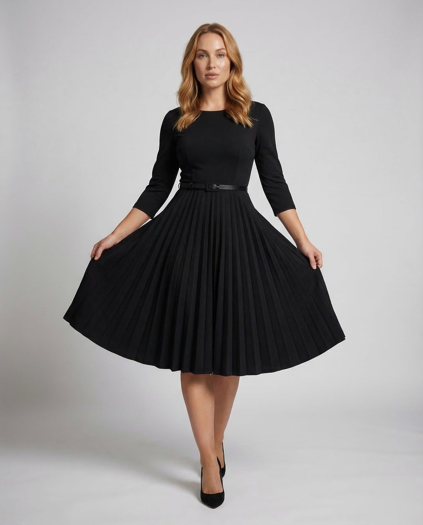 Damen A-Linie U-Boot-Kleid - Norvielle