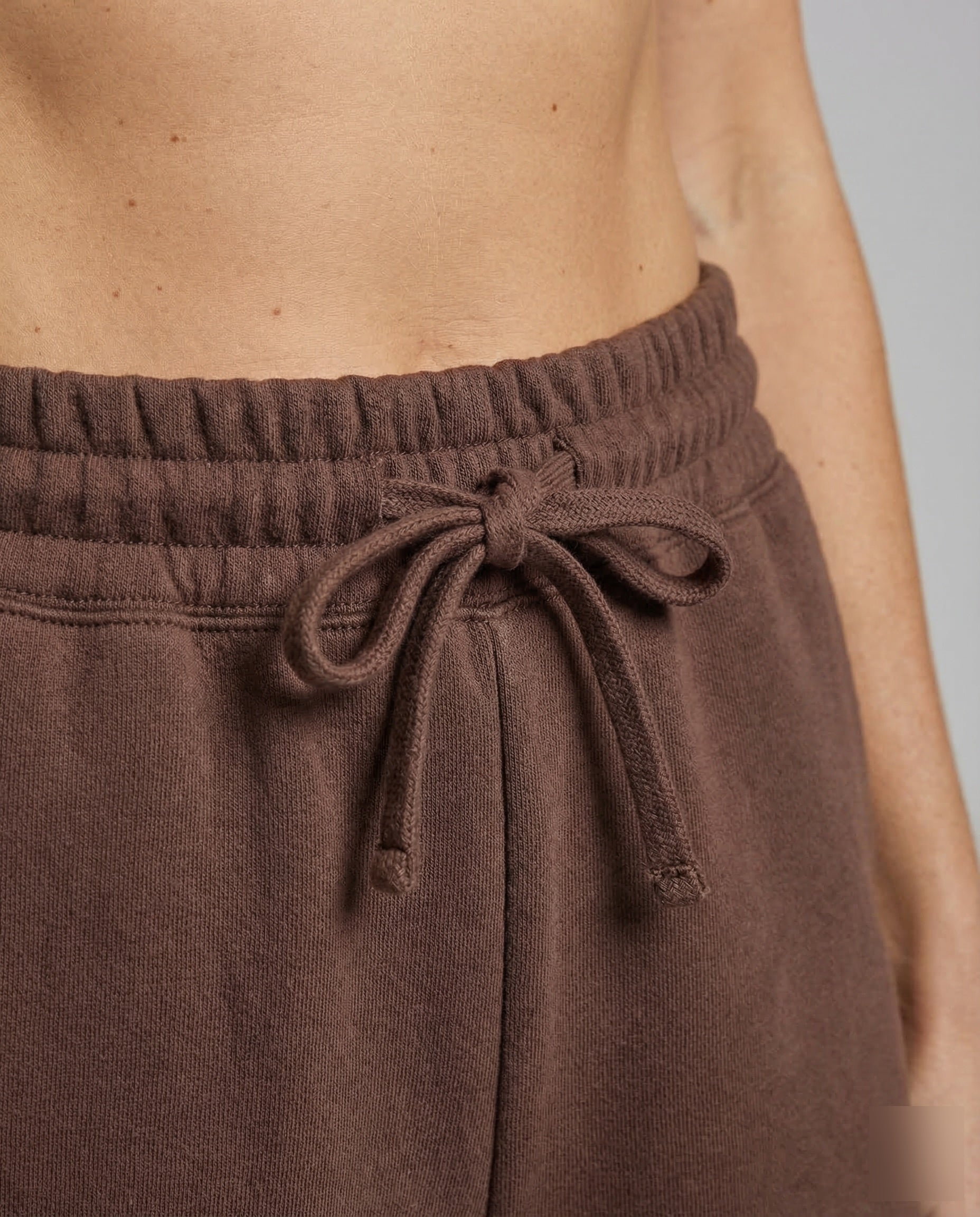 Damen Sweatshorts Elastikbund Mit Kordelzug - Norvielle