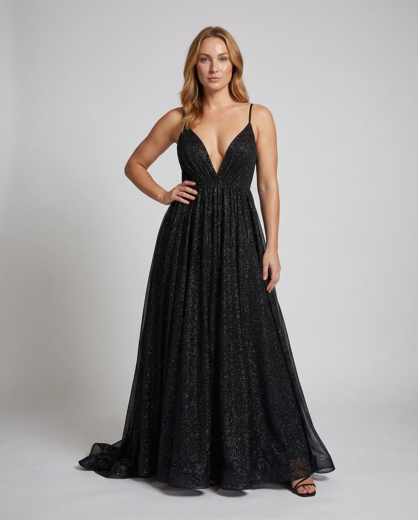 Damen Maxikleid Mehrlagiger Faltenrock Gala - Norvielle